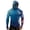 Blue, variant on Mens Compression Hooded Sun Shirts UV Sunscreen Long Sleeve Fishing Face Mask USA Flag Star Stripes 4th of July American Patriotic Tops
