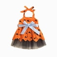 thumbnail image 2 of Angala Party Dress For Girls Sleeveless Square Collar Geometric Print Girls Halloween Dresses, 2 of 6
