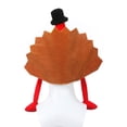 thumbnail image 5 of CIYISON Party Hat Plush Turkey Thanksgiving Turkey Hat for Adults Christmas Santa Fancy, 5 of 13