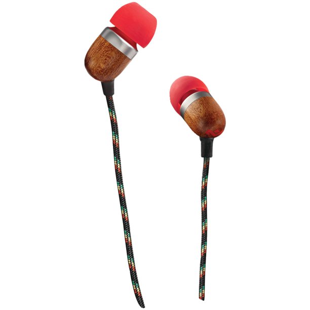 House of Marley EMJE041FI Smile Jamaica InEar Earbuds (Fire