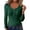 Dark Green, variant on CAIXIA Womens Sweaters Button V Neck Long Sleeve Pullover Tops Soft Basic Clothes Versatile Shirts Work Outfits Fall Winter Clothes,Blue