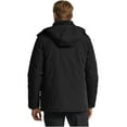 thumbnail image 3 of Ampake Men's Winter Coat Padded Jacket Warm Puffer Hooded Coat Black S, 3 of 7