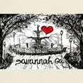 thumbnail image 3 of CafePress - I Love Savannah Ga T Shirt - Men's Classic Graphic T-Shirt, 3 of 4