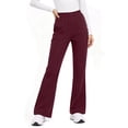 thumbnail image 2 of Fantaslook Flared Pants for Women High Waisted Lightweight Pull On Pants Workout Bootcut Work Pants, 2 of 8