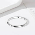 thumbnail image 4 of Clearance!2mm Sterling High Polished Dome Resistant Comfort Wedding Ring Size 9, 4 of 6