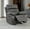 Elephant Grey, variant on CHITA for Living Room Manual Rocker Recliners with Adjustable Headrests, Elephant Grey