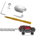 thumbnail image 4 of RC Crawler Shovel, Aluminum Alloy & Iron Adjustable Shovel Tool for 1/10 RC Crawler Trucks Metal Accessory for SCX24 Trail Rig, 4 of 7