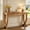 Brown, variant on Fnova 63" Console Table, Long Farmhouse Entryway Table, Solid Wood Sofa Table with X-Shaped Legs for Living Room, Entrance, Foyer