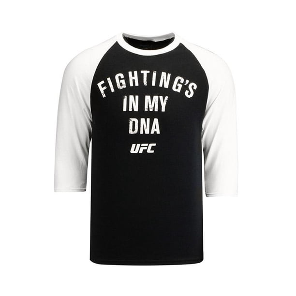 Reebok Fighting's In My DNA Graphic Camiseta para Hombre, Negro, XX-Large