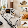 thumbnail image 5 of NAYOROOM Vintage White Sofa Cover, Couch Covers for 3 Cushion Couch Sofa, Sectional Couch Covers for Living Room Sofa Throws Sofa Slipcovers (71"x 118",Large ), 5 of 17
