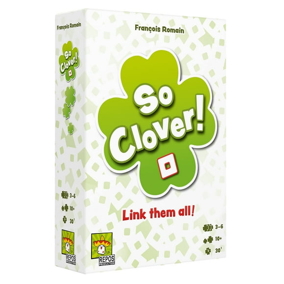 So Clover (English Version) A cooperative board Game by Repo Production | 3-6 Players - Board Games for Family | 30 Minutes of Gameplay | Games for Family Game Night | For Kids and Ad