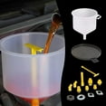 thumbnail image 2 of No-Spill Coolant Funnel Kit, 15Pcs Spill-Proof Coolant Filling Funnel Radiator Flush Kit with Adapters, Universal Radiator Bleeder Funnels Fill Set for Most Cars, 2 of 7