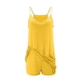 thumbnail image 4 of KAUOD Girls Athletic Short Outfits 2 Piece Summer Sleeveless Tank Tops and Bike Shorts Set Casual Loose Trendy Clothes, 4 of 9