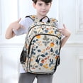 thumbnail image 6 of FORMRS Unisex School Backpack 17" Student Travel Bag with Laptop Compartment, Acorn Leaves Pattern, 6 of 7