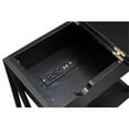 thumbnail image 5 of Kingfisher Lane Transitional Wood Electric Flip Top Table in Black, 5 of 5