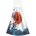 thumbnail image 2 of SKYSONIC Hanging Kitchen Towel 12 x 17 Inch Bamboo Trees Towel Set 2 Pieces of Dry Towels for Kitchen, Bathroom, Laundry Room Table, 2 of 7