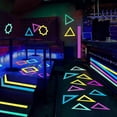 thumbnail image 4 of 6 Rolls Fluorescent Cloth Tape, Luminous Neon Gaffer Tapes, Self Adhesive Uv Blacklight Reactive Spike Tape Glow In The Dark, 4 of 4