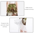 thumbnail image 2 of Coconut Tree Women's Chiffon Summer Beach Dresses with Polyester Straps for a Stylish Look, 2 of 6