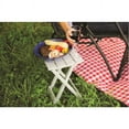 thumbnail image 3 of Camco Small Folding Side Table | Supports up to 130lbs | Aluminum, Silver (51890), 3 of 3