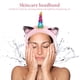 thumbnail image 3 of Diadema de unicornio para maquillaje, lavado facial, cuidado de la piel, accesorio para el cabello, 3 of 7