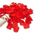 thumbnail image 3 of KOS Pack of 12 Large 12"inch Red Roses Confetti Cannon wedding decor party new years club romantic photo model (12, 12" Red Roses), 3 of 3