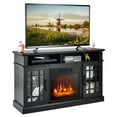 thumbnail image 2 of Gymax 48" TV Stand Console Cabinet w/ Fireplace Entertainment Center For Living Room, 2 of 10