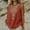 Red, variant on Womens Summer Tops Linen Embroidered Sleeveless Tops Casual V Neck Blouse Loose Beige Plus Size Tank Tops for Women