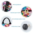 thumbnail image 7 of FORMRS Women's Travel Backpack Purse Anti-Theft Hidden Pockets Casual Shoulder Bag, Blue Colorful Circles, 7 of 7