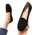 thumbnail image 2 of Zapatos Conducción Casuales para Tejido Cómodo Plano Mujeres, 2 of 8