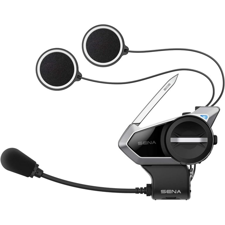 SENA 50S Bluetooth Headset, Mesh Intercom System, HD Speakers, 5