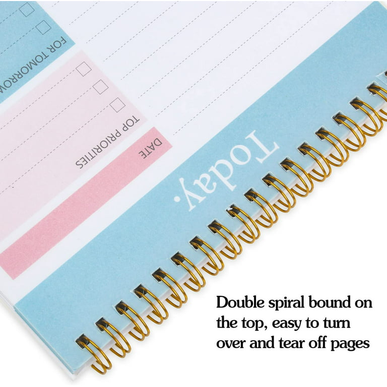 2024 Daily Planner To Do List Notepad, Undated Day Planner Note Pad, Work  Planner, Calendar, Scheduler, Checklist, Productivity Organizer, Daily To  Do