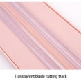 thumbnail image 6 of Qyaukm Edge Cutter Paper Crafts, 12 in 1 Paper Trimmer, Paper Edge Cutter, Multifunctional Paper Cutter Machine with Measurements for Scrapbooking, Photo Card, Gift Packaging, Pink, 6 of 9