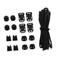 thumbnail image 3 of Almencla Elastic Bungee Cord Sturdy Stretch String for Backpack Rock Climbing Outdoor black, 3 of 8