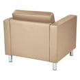 thumbnail image 3 of Pacific Armchair In Dillon Buff Cream Vinyl Fabric, 3 of 4