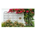 thumbnail image 5 of 4 Pack Metal Garden Trellis 86.7" x 19.7" Rustproof Trellis for Climbing Plants Outdoor Flower Support Black, 5 of 5