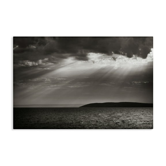 Stupell Industries Portugal Sea Cove Landscape & Nature Photography Wrapped Canvas Art Print Wall Art, 24 x 16