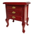thumbnail image 3 of 1:12 Dollhouse Nightshhouse, Wooden Dollhouse Night Stand Miniatura Gabinete para la noche para el accesorio de decoración del micro paisaje, 3 of 9