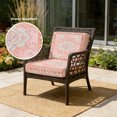thumbnail image 2 of Outdoor Patio Cushion Covers 4 Pack Ink Bohemia Patio Chair Cushion Covers with Ties and Zipper Tribal Vintage Boho Waterproof Outdoor Seat Cushion Covers for Patio Furniture 20"x18", 2 of 9