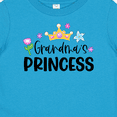 thumbnail image 4 of Inktastic Grandma's Princess Crown and Flowers Girls Baby T-Shirt, 4 of 5
