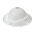thumbnail image 1 of Pantalla De Lámpara De Vidrio Antiguo Para Lámpara De Pie Alabastro Torchiere Pantalla De Lámpara Reemplazo De Lámpara De Pie Piezas De Repuesto (Alabastro Blanco 12''), 1 of 1