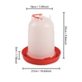 thumbnail image 4 of Comedero para pollos | Cubo pequeño para alimento de aves de corral (pollitos y gallinas) | Contenedor multiusos para alimentación e hidratación | Equipo para aves de corral de granja y traspatio, 4 of 8