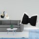 thumbnail image 2 of Elegantes Figuras De Pareja De Cisnes Con Detalles De Cojín De Lazo Para Una Decoración Moderna Del Hogar, Cómodas Figuras Para Mesita De Noche, Sofá, Silla, Sala De Estudio, Oficina,, 2 of 8