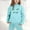 Sky Blue, variant on LIUYUNNN Kids Boys Girls Active Sweatsuit 2PC Long Sleeve Cat Black Basic Hoodie and Active Jogger Pants Warm Fall Winter Clothes Boy Clothes 3-4 Years Boys Girls Fall and Winter Outfits
