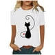 thumbnail image 2 of Blusas y camisas con estampado floral de cuello redondo y manga corta informales con estilo para primavera y verano para mujer OAVQHLG3B Store  lin121212, 2 of 4