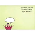 thumbnail image 2 of Oatmeal Studios WTF OMG Scrabble Tiles Funny / Humorous Birthday Card, 2 of 2