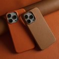 thumbnail image 3 of Full Grain Genuine Leather Phone Case For Iphone 15 Series,iPhone 15 Pro Max, 3 of 6