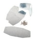 thumbnail image 1 of 4x soportes de esquina elevados para cama de jardín, soporte de esquina de Metal, conector de soporte para muebles de patio trasero, jardín de flores, 1 of 9