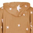 thumbnail image 6 of Womens Star Print Hoodies Pocket Long Sleeve Sweatshirts Streetwear Casual Loose Drawstring Hooded Ladies Pullover, 6 of 6