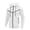 White, variant on ZVNAΖH Men's Full Zip Hoodies Waffle Knit Hooded Sweatshirt with Zipper Pocket Athletic Jackets Fall Winter Outfits