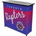 thumbnail image 1 of Trademark Global NBA8000HC-TR Toronto Raptors Hardwood Classics NBA Portable Bar with Case, 1 of 1